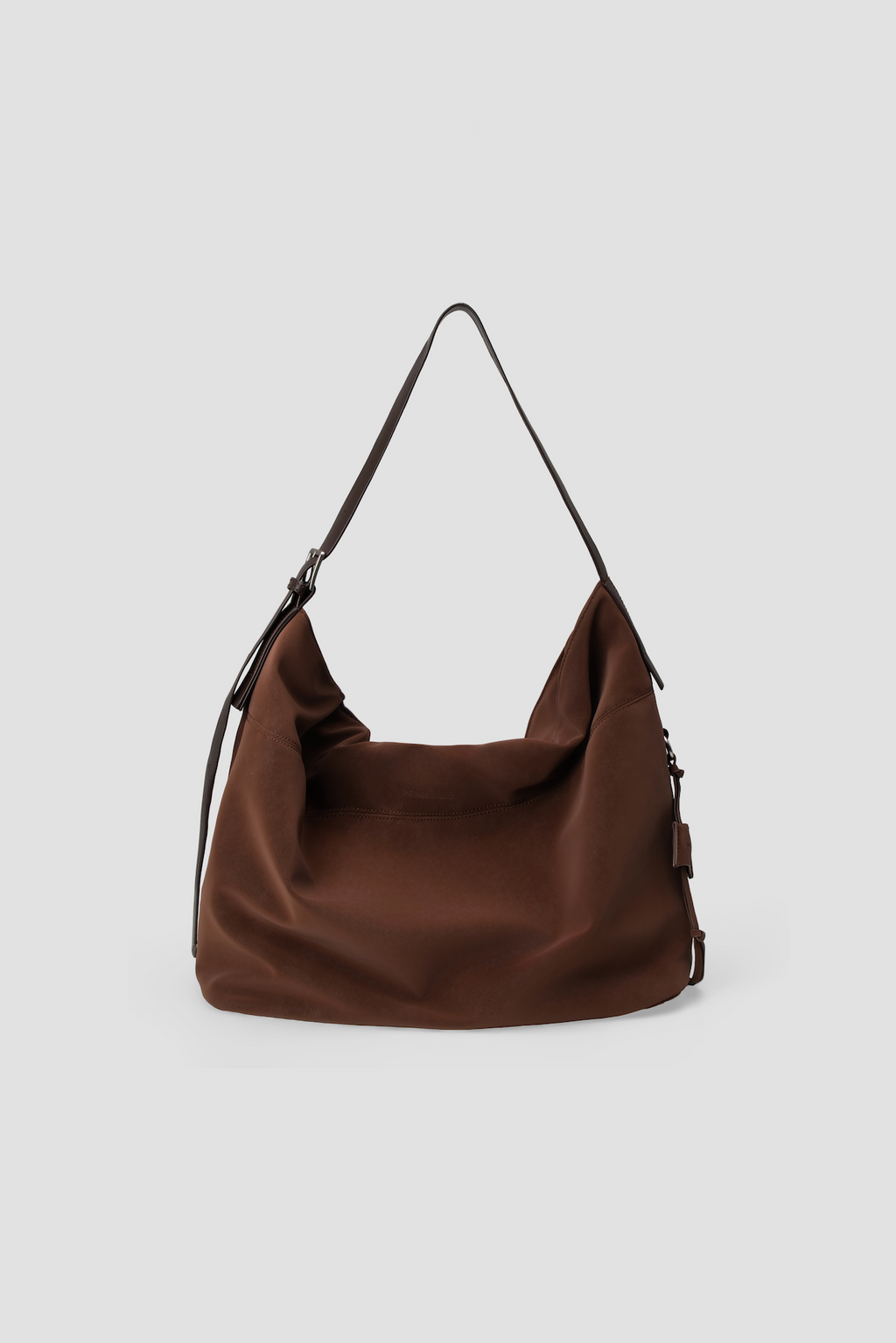 Large Soft Snow Leather Bag (Brown)