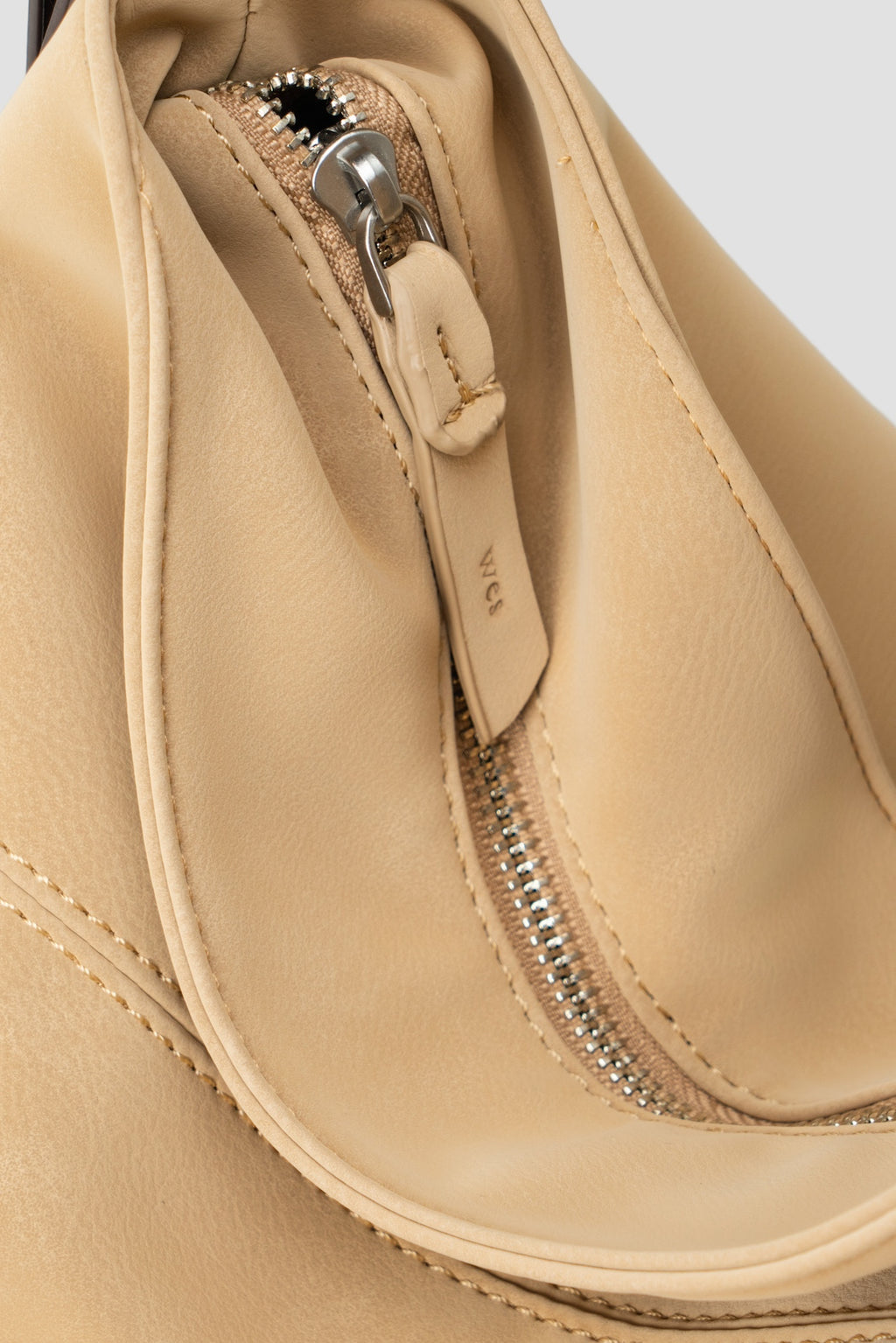 Large Soft Snow Leather Bag (Dune)