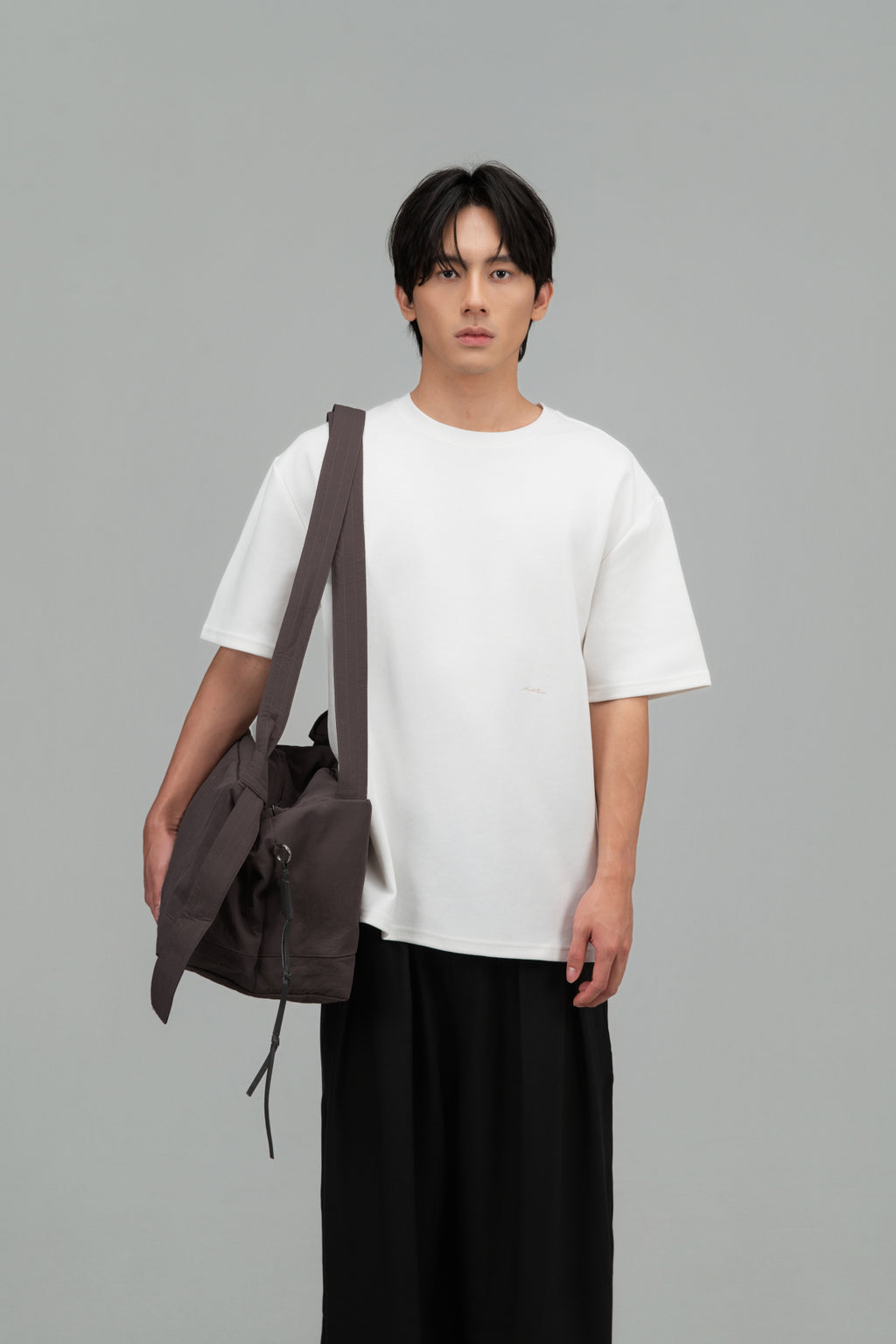 Large Loaf Nylon Bag (Black)
