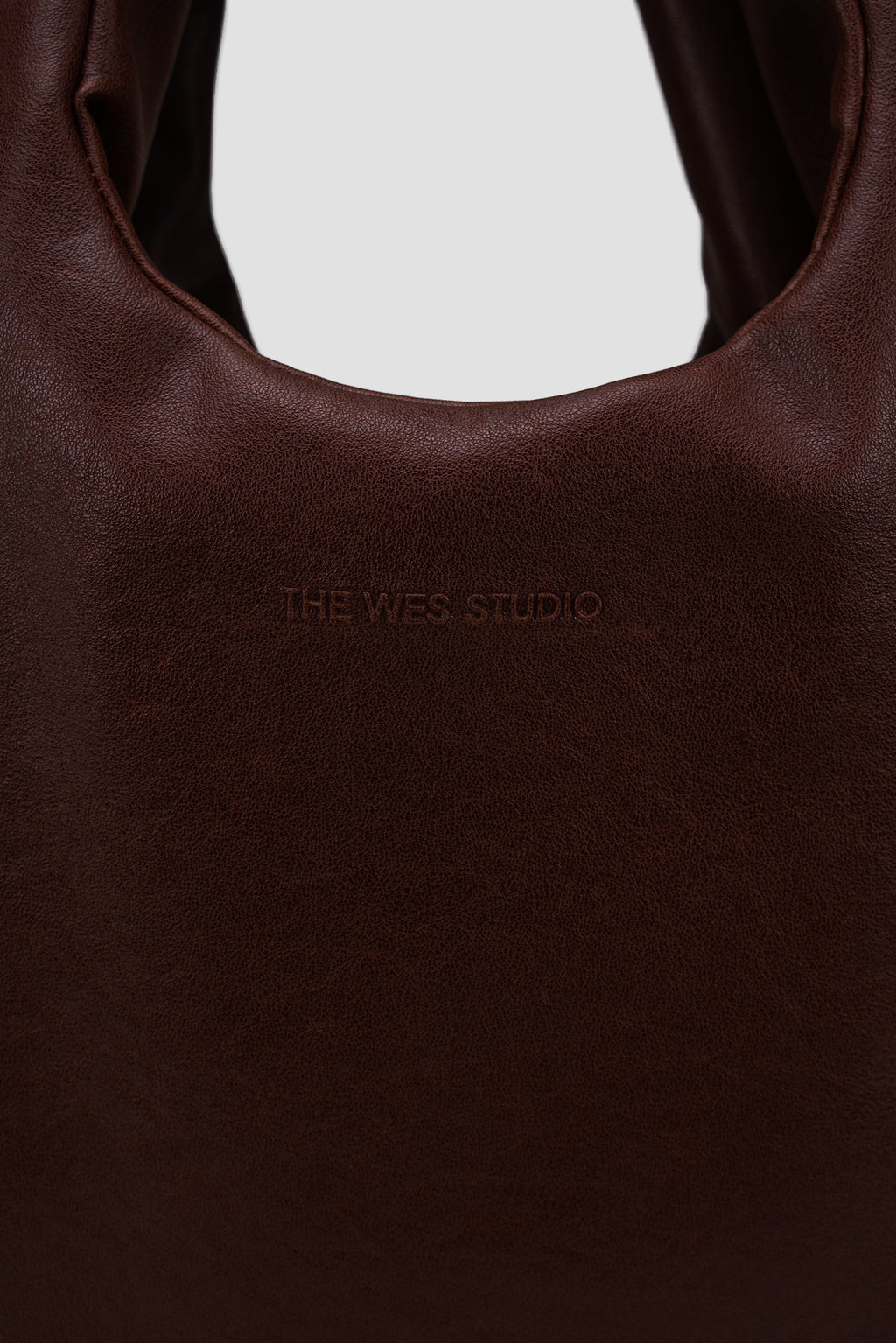 Medium Egg Leather Tote (Beige)