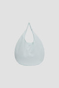 Medium Egg Nylon Tote (Ice Blue)