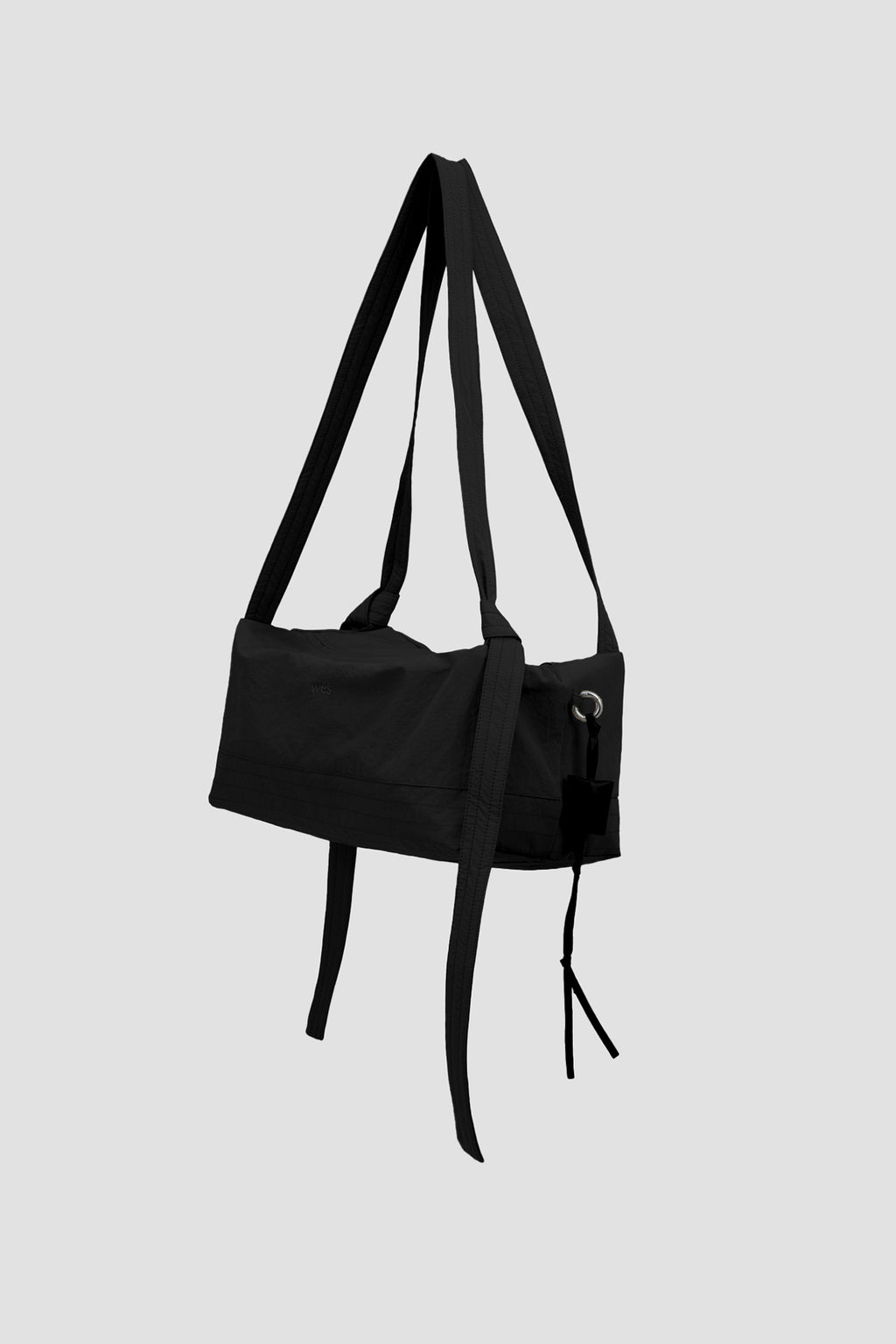 Medium Loaf Nylon Bag (Black)