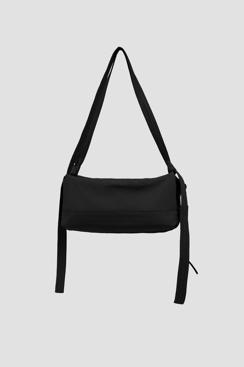 Medium Loaf Nylon Bag (Black)