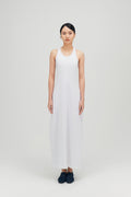 Classic - Irregular Back Tank Bra Dress (White)