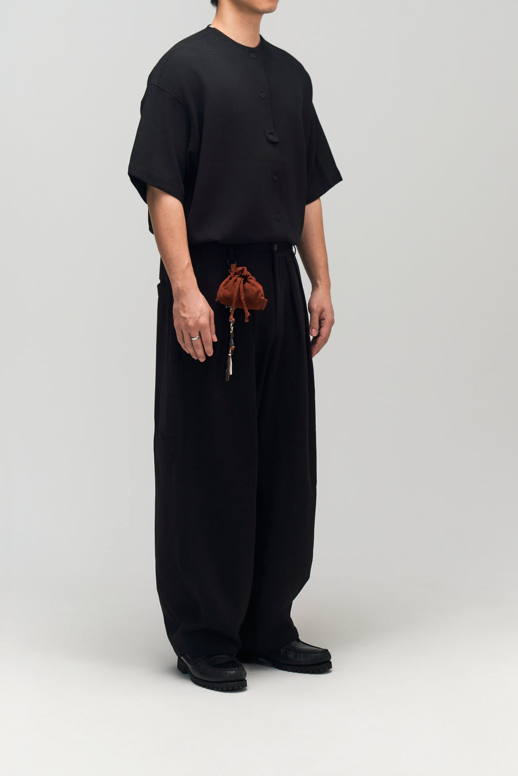 mini Jr. Classic Nylon Tote (Brown)