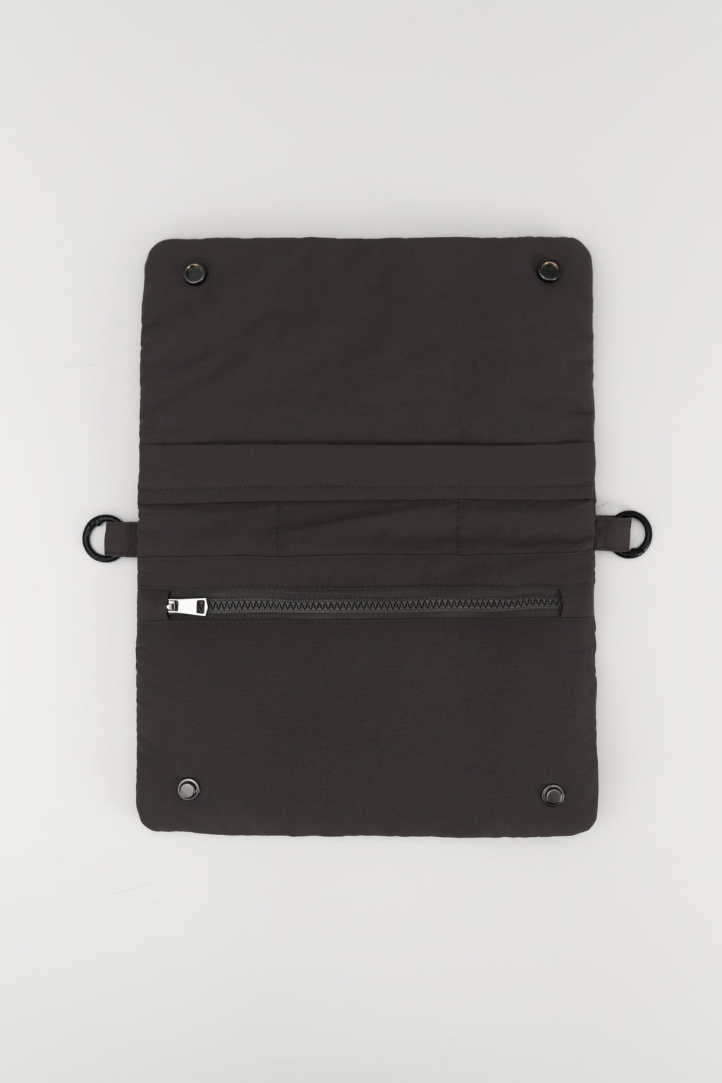 Small Nylon Cushion Pouch (Black)
