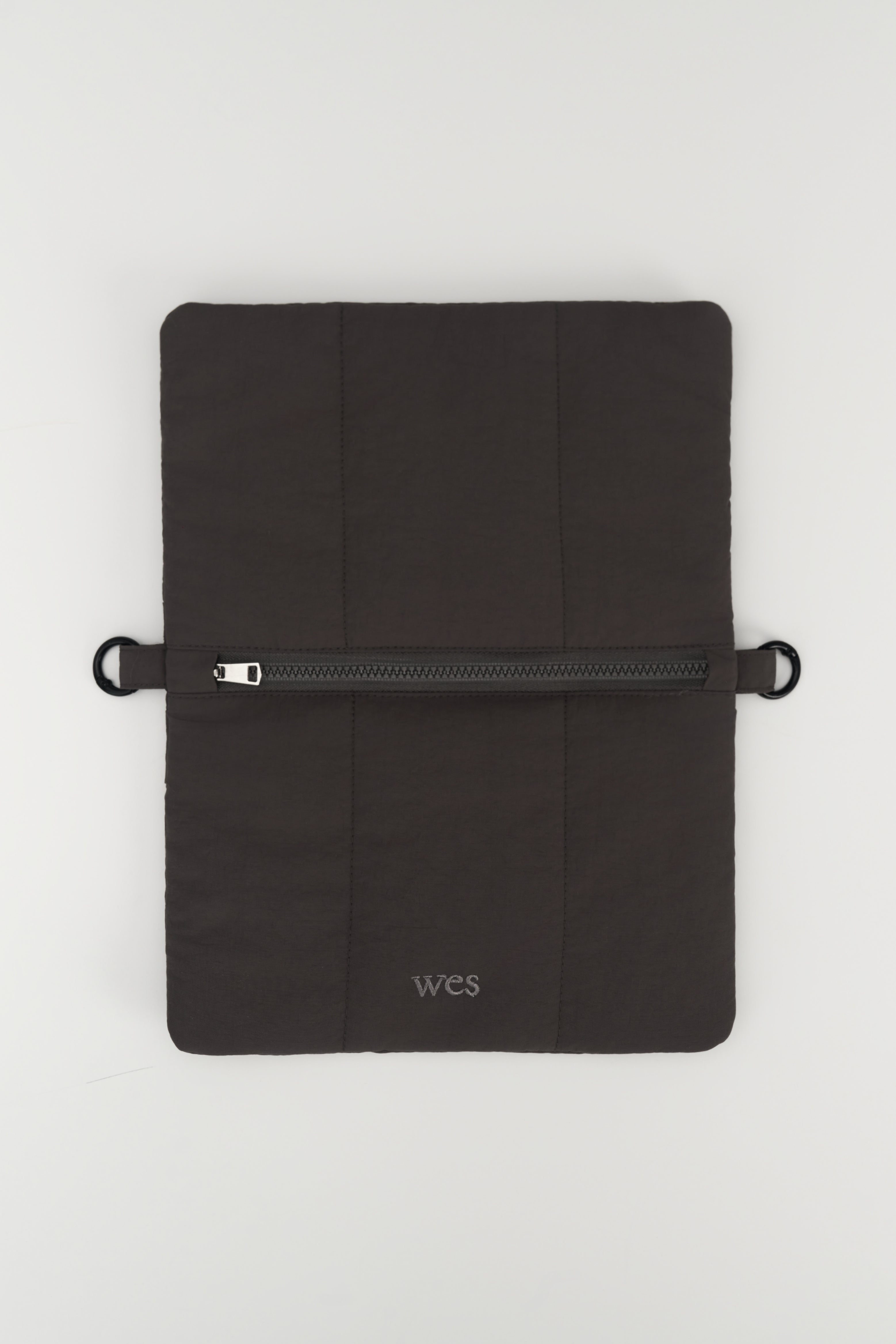 Small Nylon Cushion Pouch (Black)