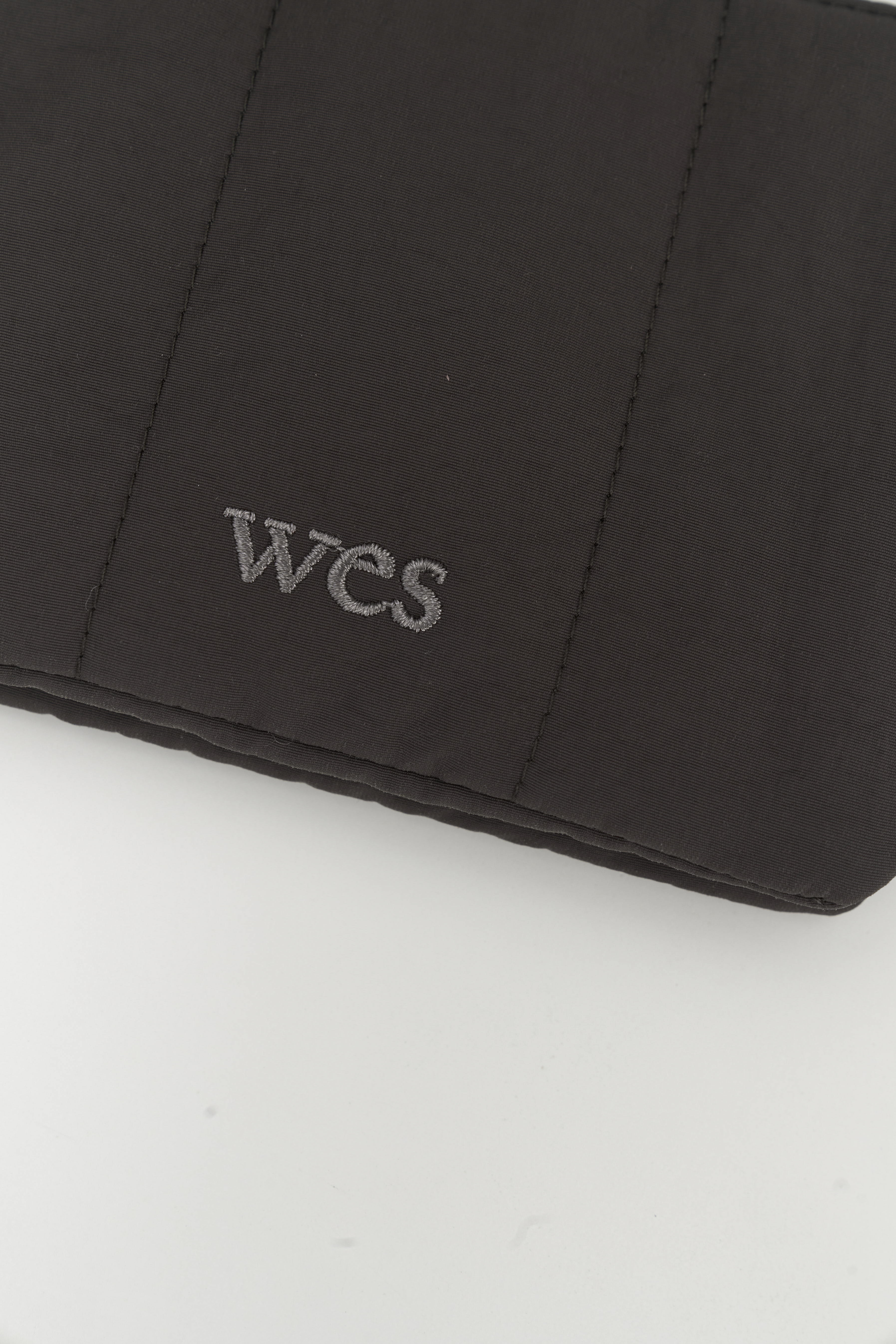 Small Nylon Cushion Pouch (Black)