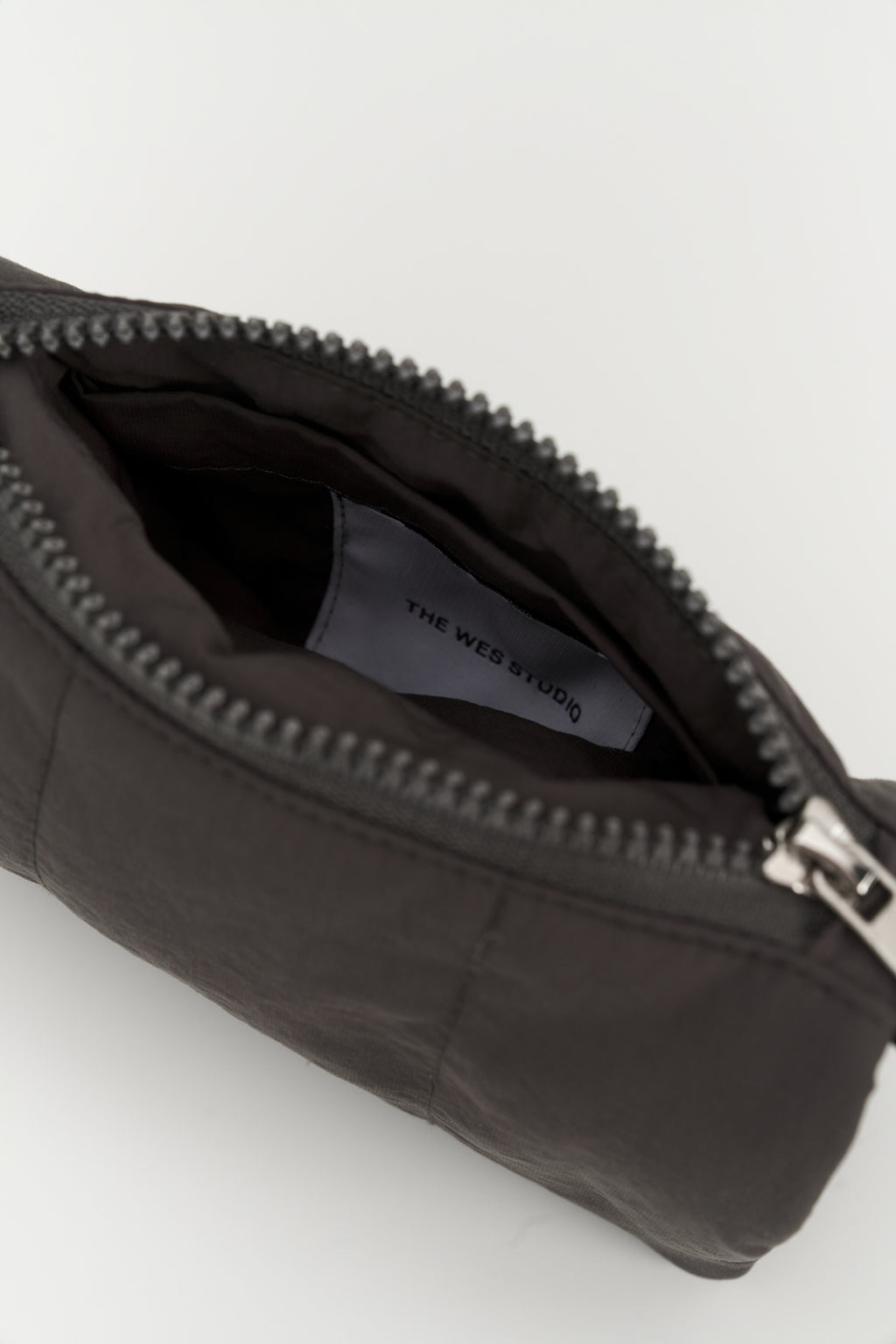 Mini Nylon Cushion Pouch (Dark Grey)
