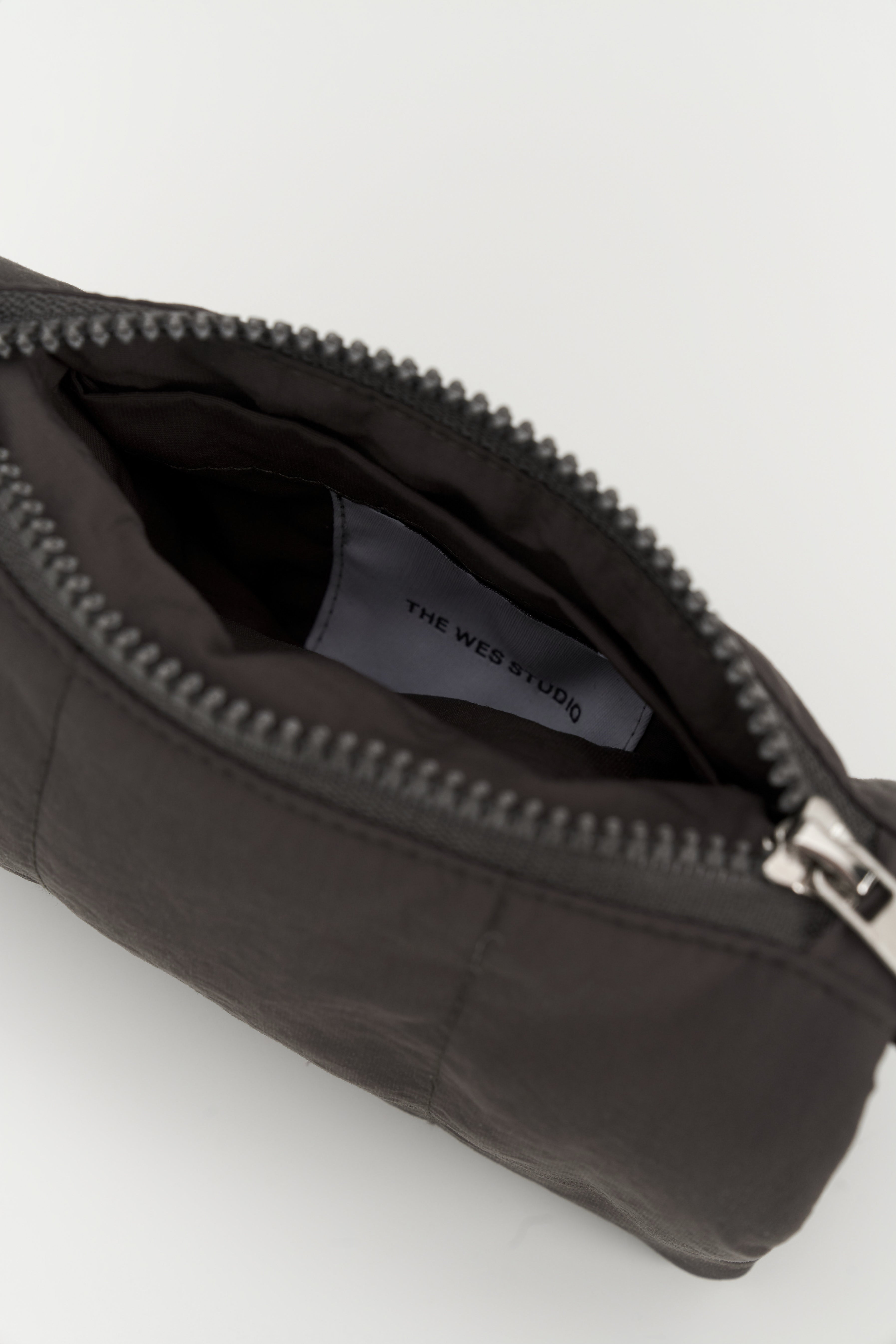 Mini Nylon Cushion Pouch (Dark Grey)