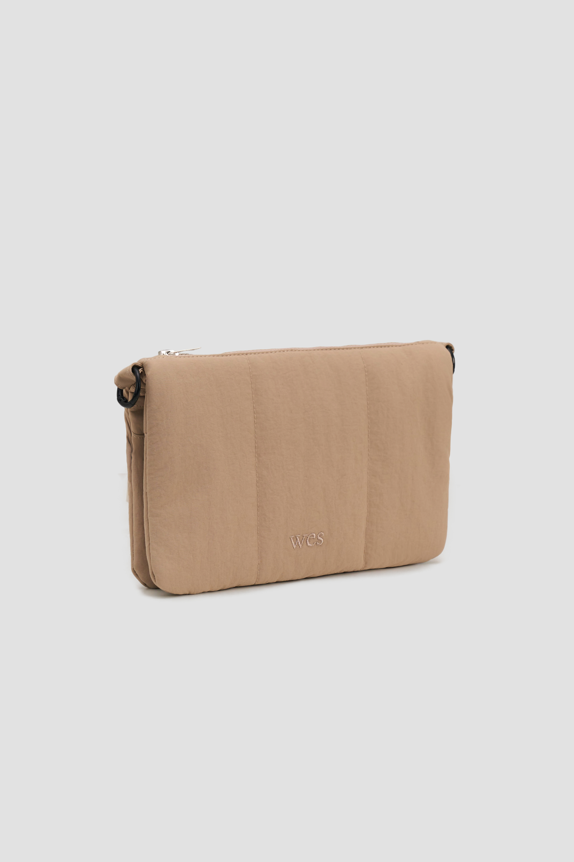 Small Nylon Cushion Pouch (Sand)