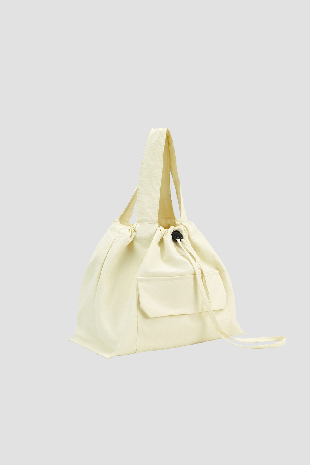 Small Classic Nylon Tote (Light Yellow)