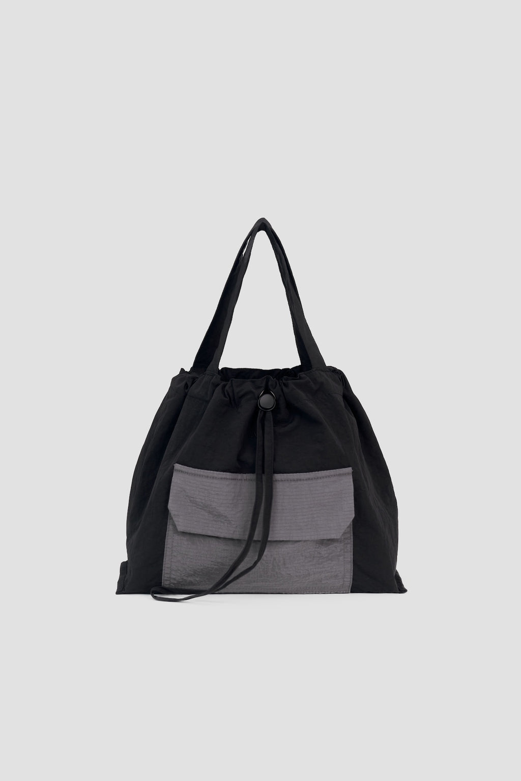 Subtle Holiday Edit | Small Classic Nylon Tote (Black Shimmer)