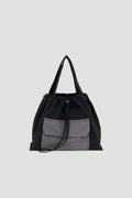 Subtle Holiday Edit | Small Classic Nylon Tote (Black Shimmer)