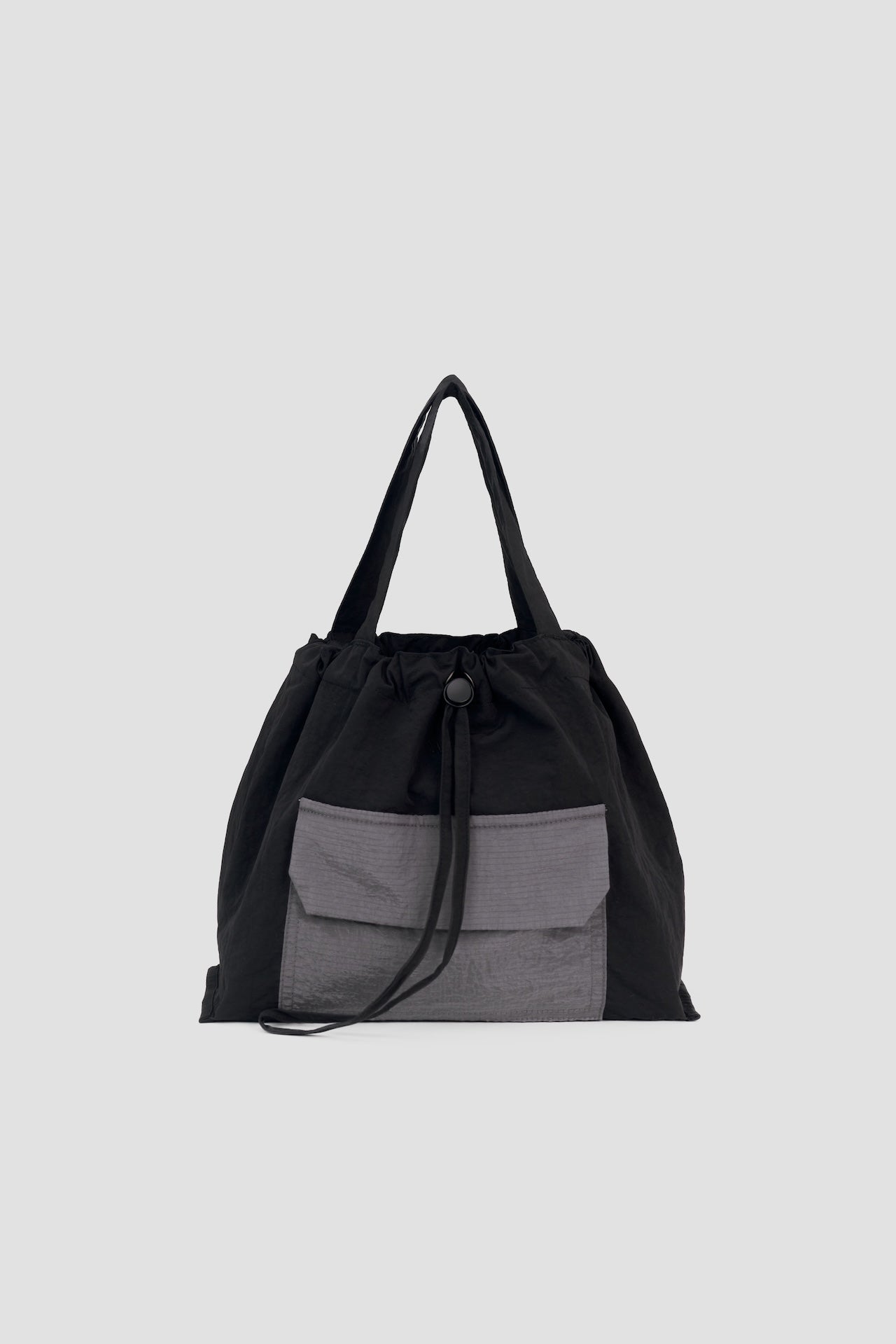 Subtle Holiday Edit | Small Classic Nylon Tote (Black Shimmer)