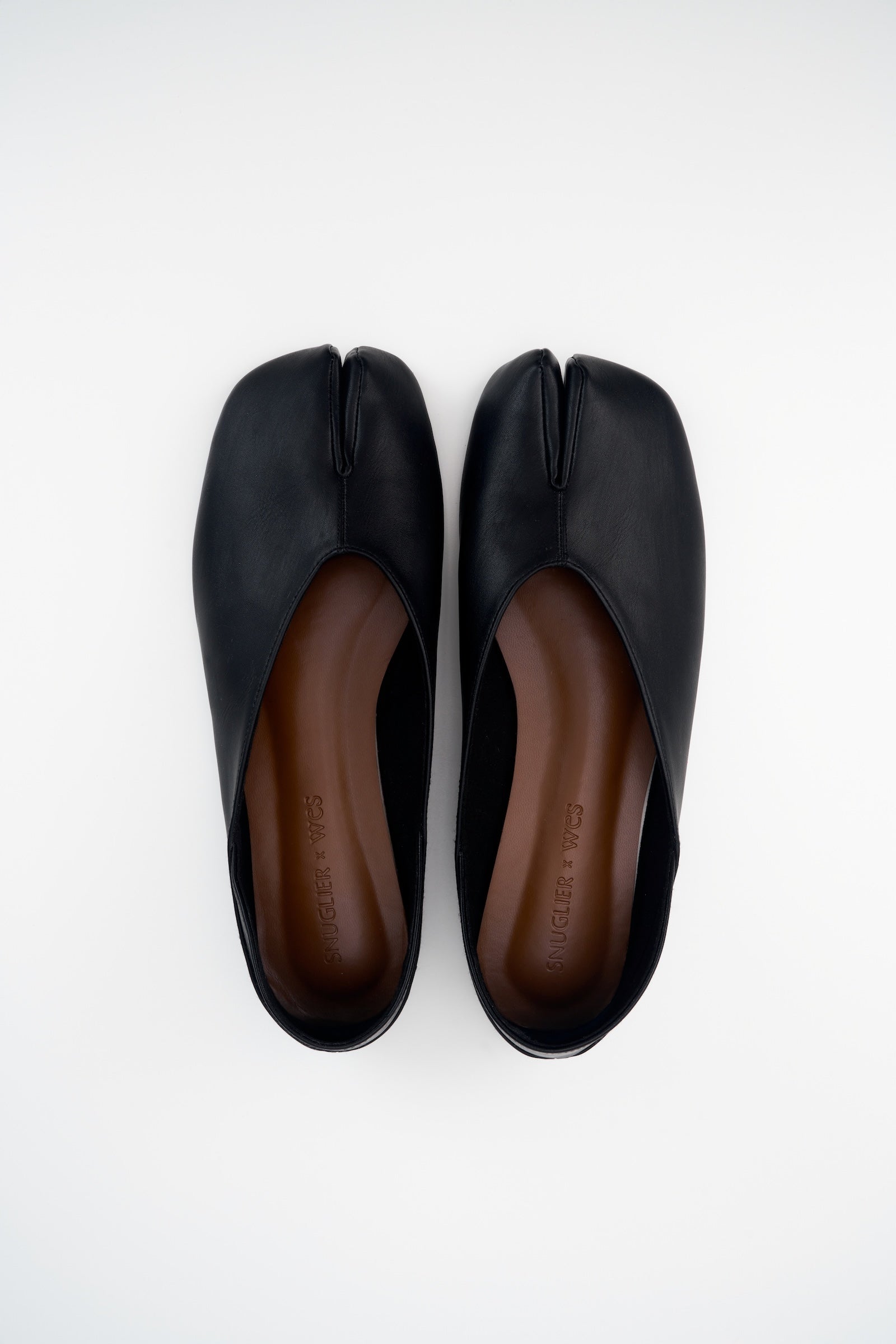 Snuglier x WES | Tsuri Tabi (Classic Leather - Black)