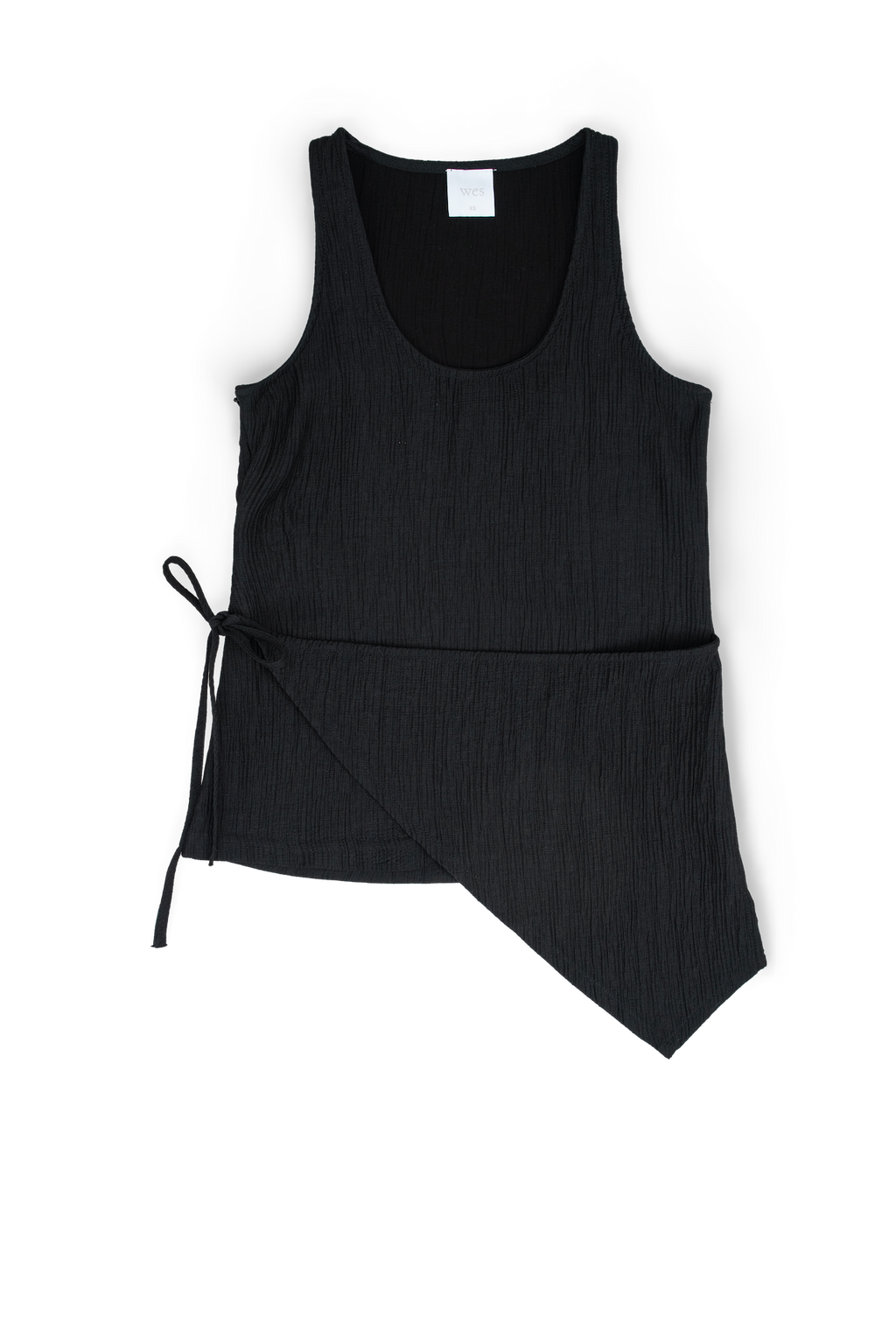 Waist Bandeu Tank Top (Black)