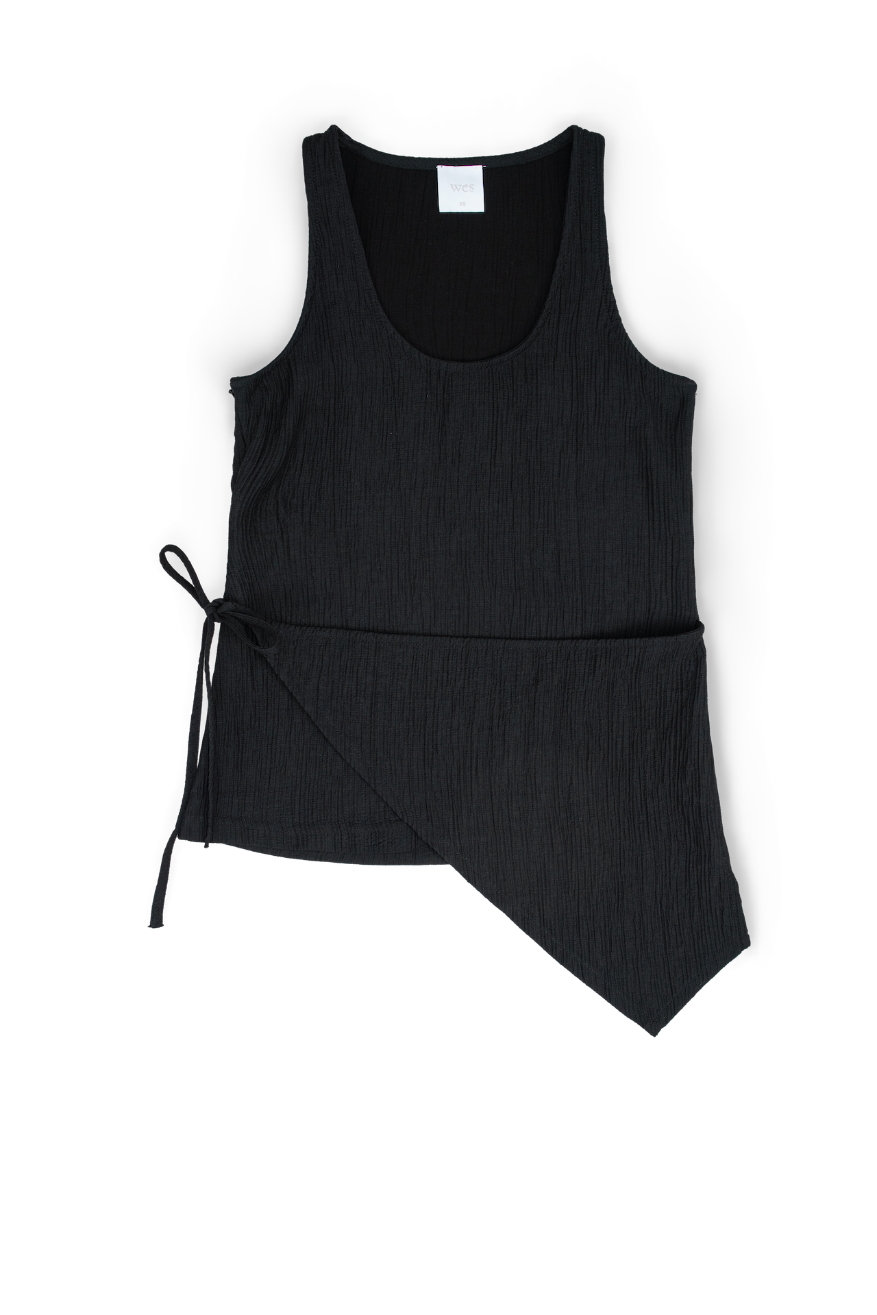 Waist Bandeu Tank Top (Black)