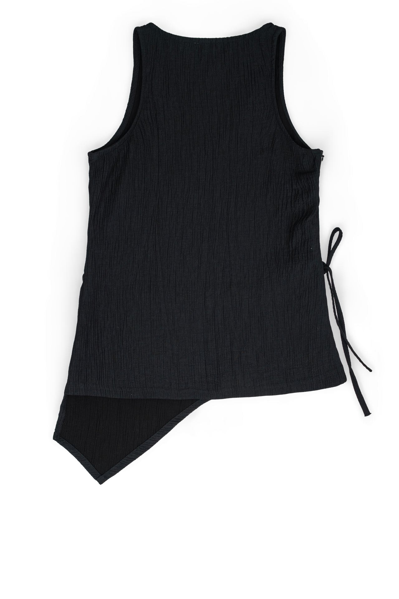 Waist Bandeu Tank Top (Black)