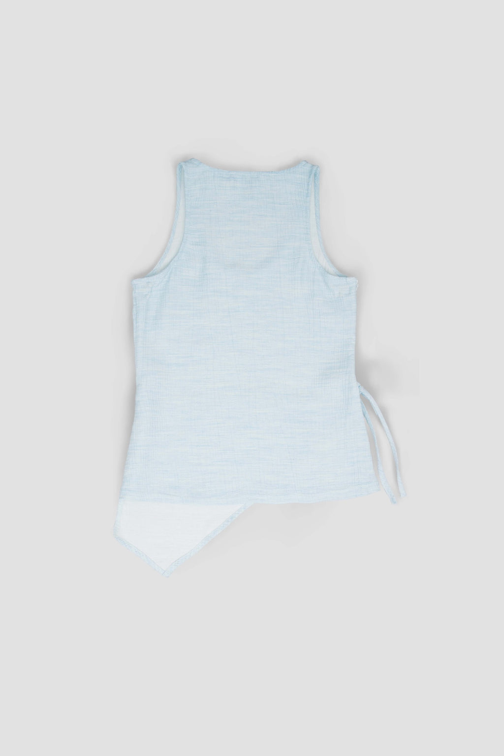 Waist Bandeu Tank Top (Blue)