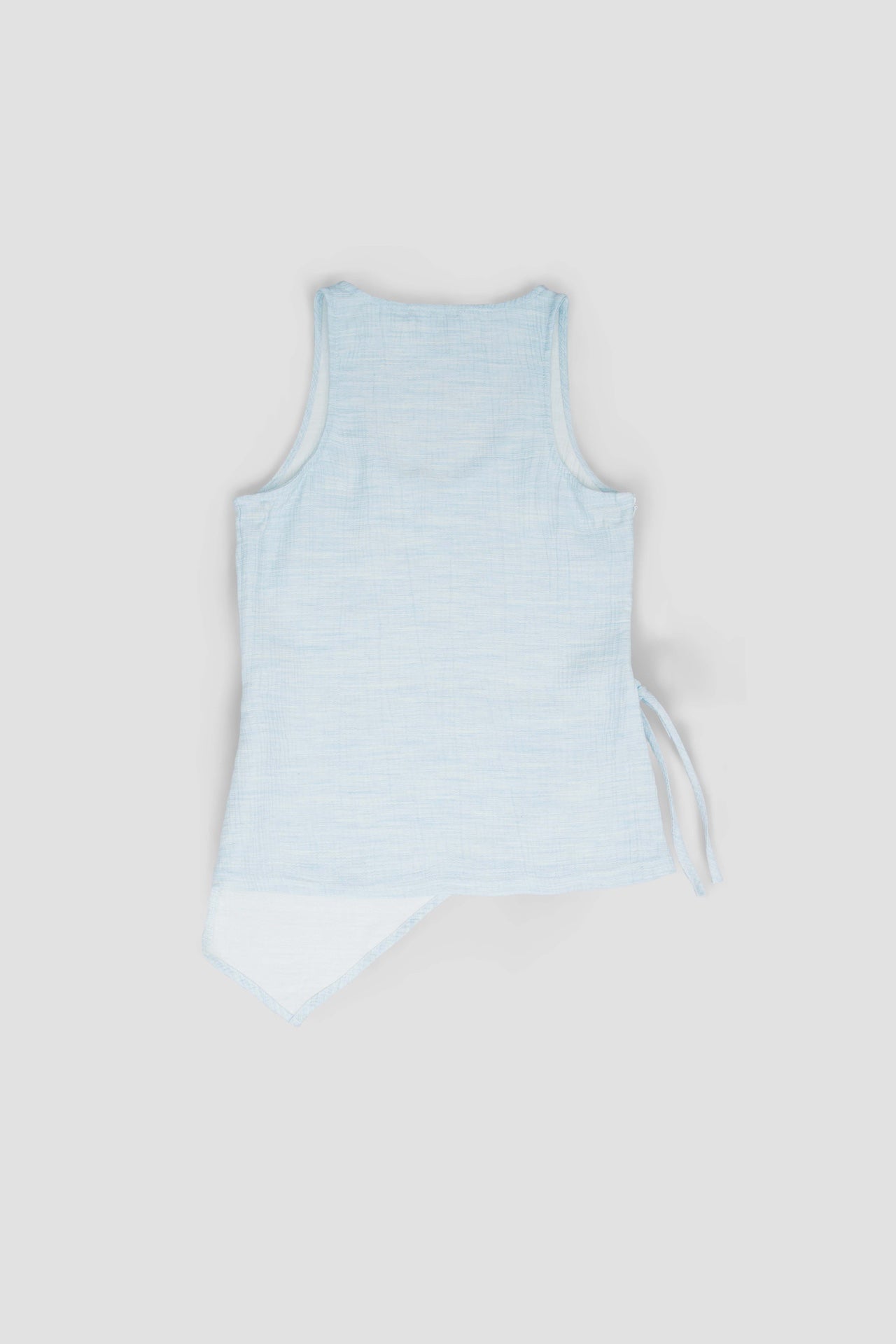 Waist Bandeu Tank Top (Blue)