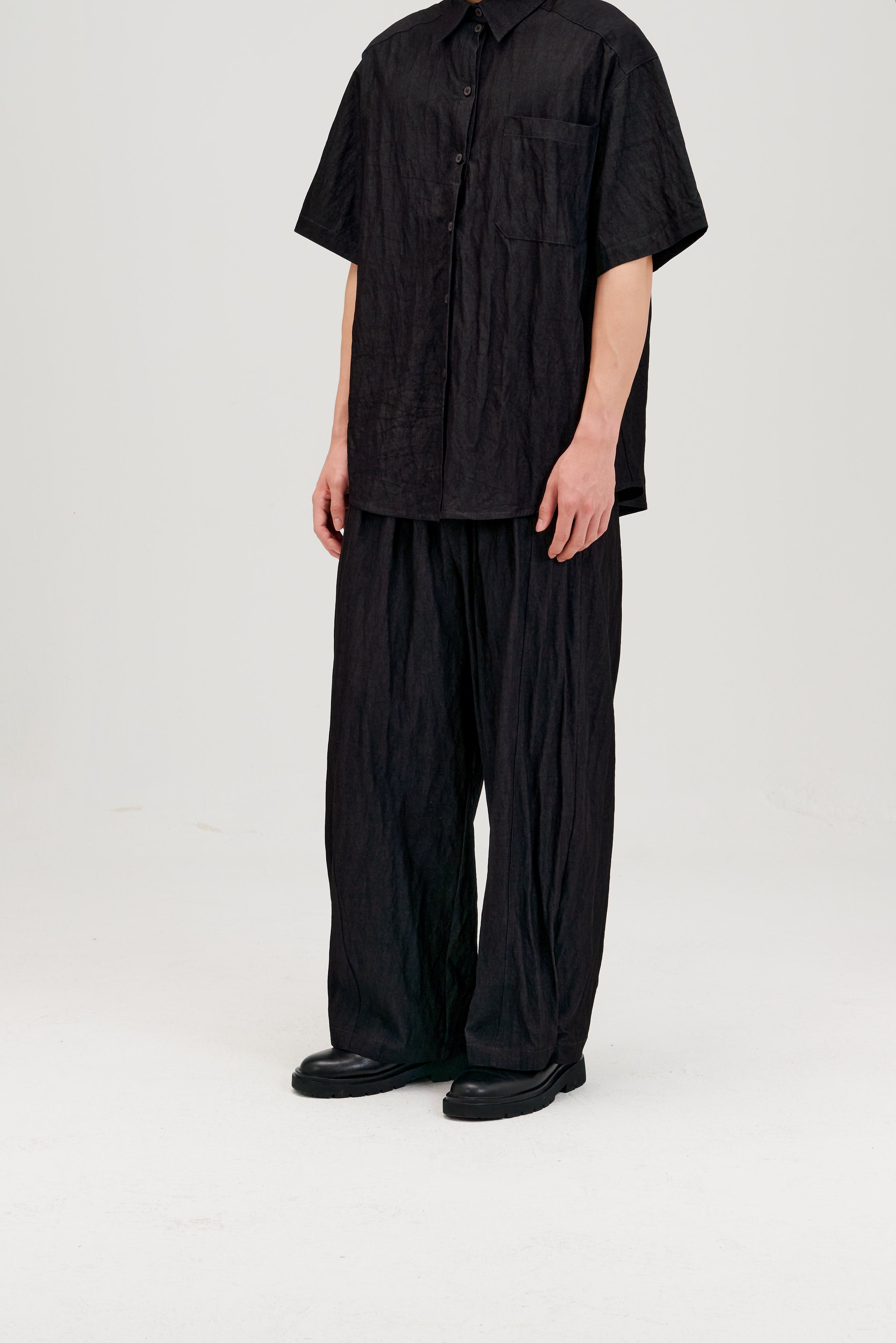 Gender Neutral Convertible Wear Long Pants 2.0 (Black)