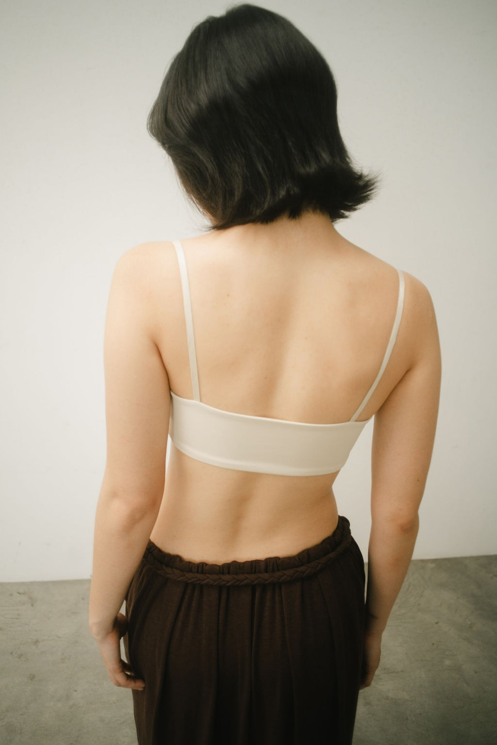 WES x GUNG x SO | [So] Simplicity Square Bra (Cream)