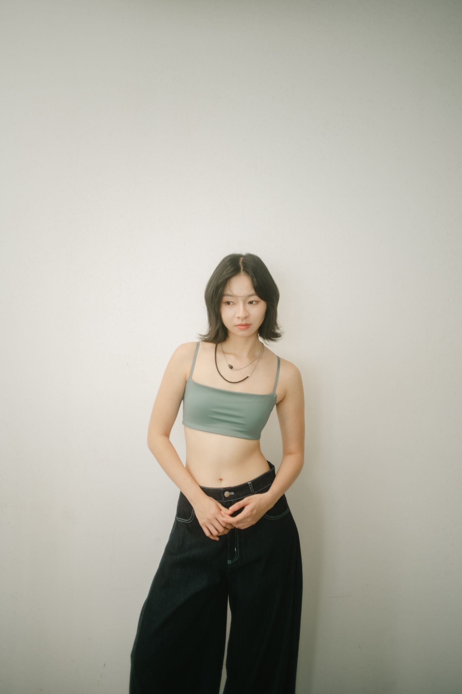WES x GUNG x SO | [So] Simplicity Square Bra (Teal)