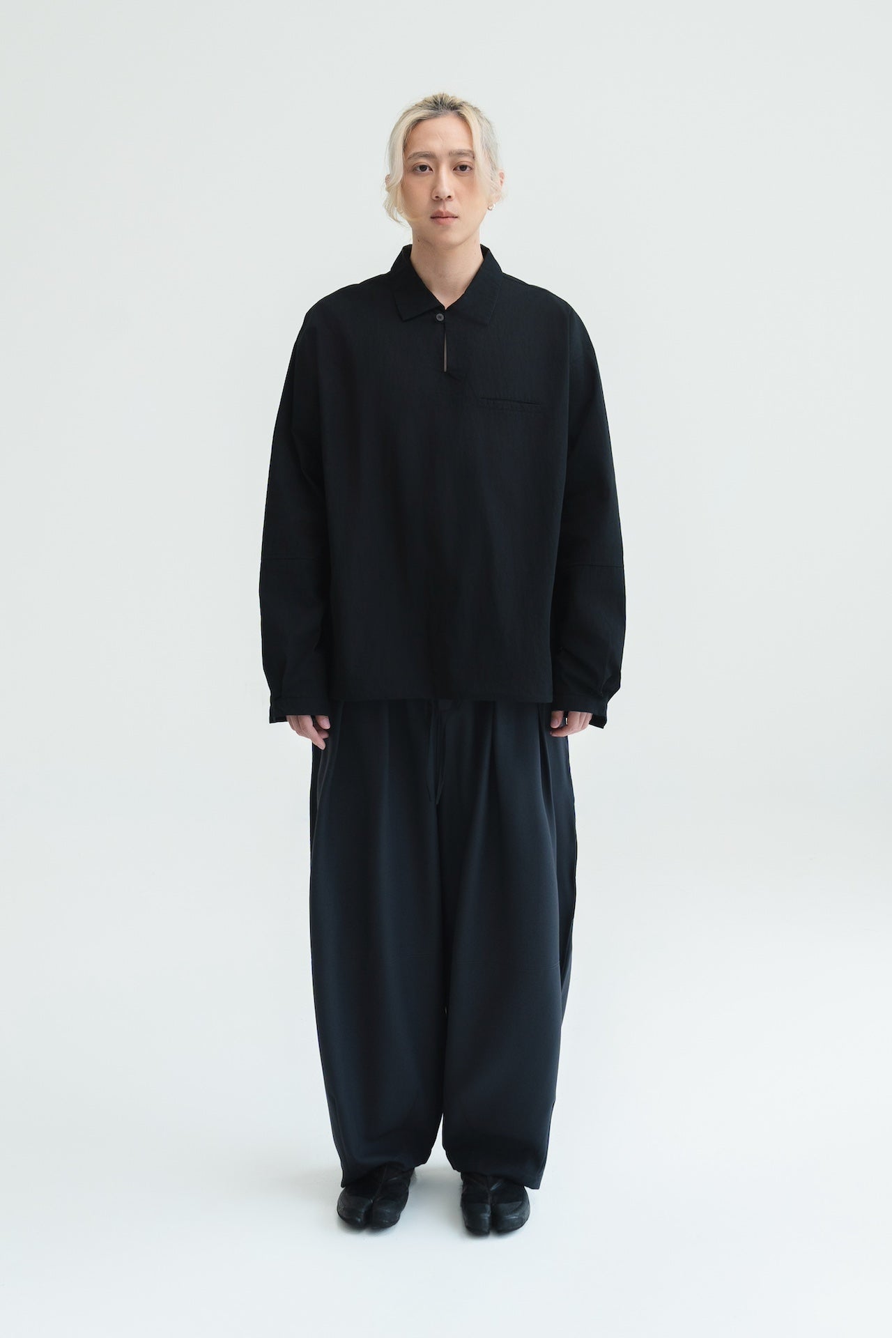 Gender Neutral Cocoon Trousers (Poly / Dark Grey)