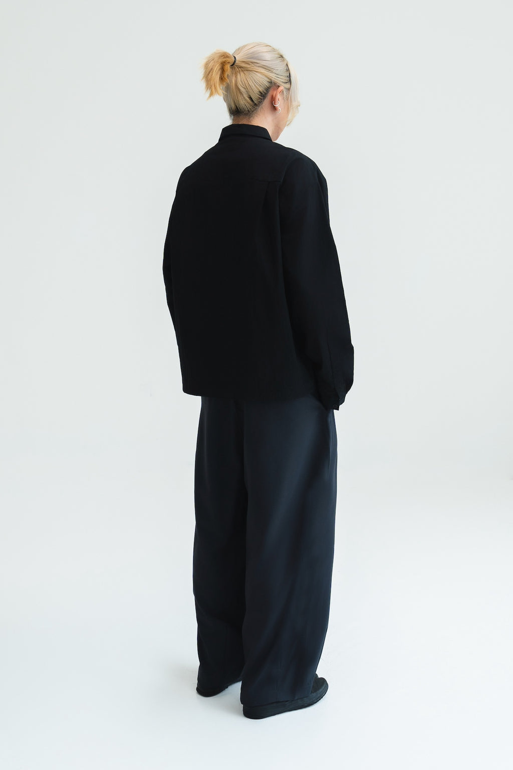 Gender Neutral Cocoon Trousers (Poly / Dark Grey)