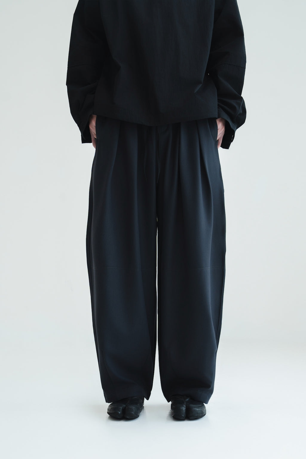 Gender Neutral Cocoon Trousers (Poly / Dark Grey)