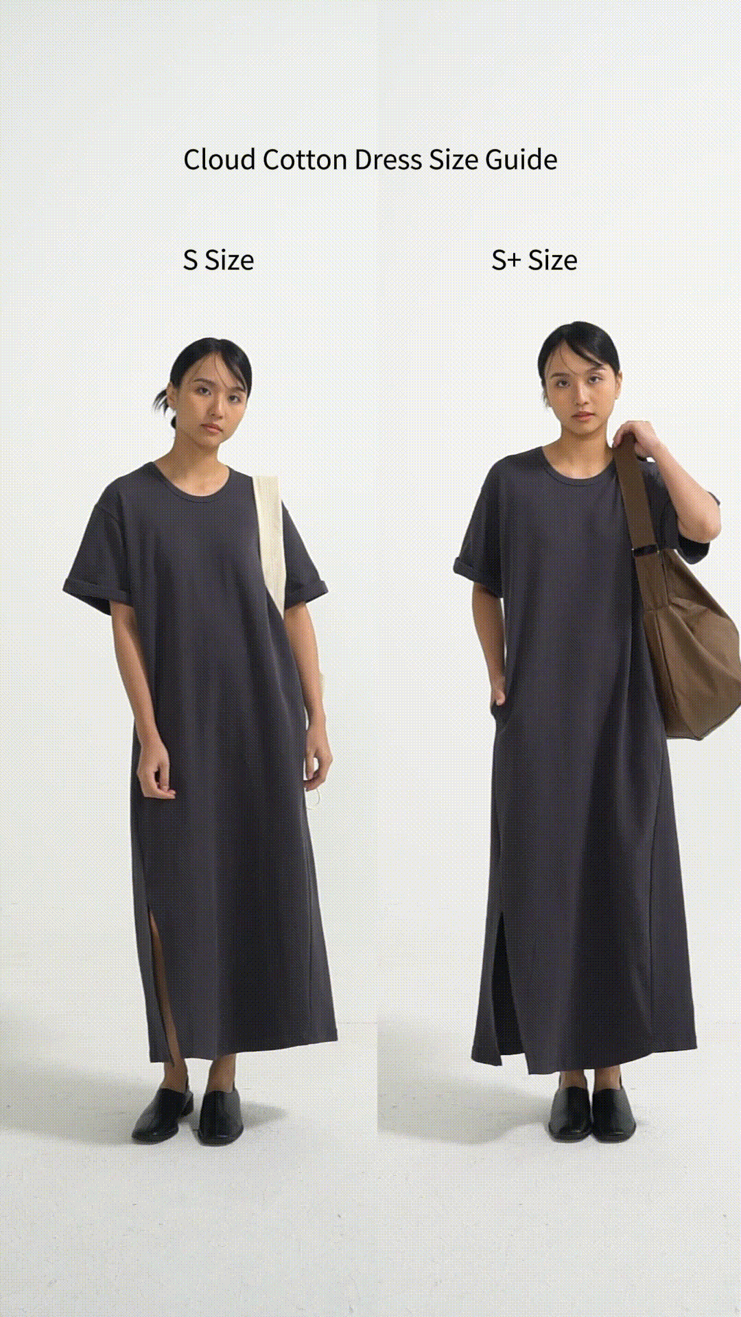 Cloud Cotton Long Dress Size Guide