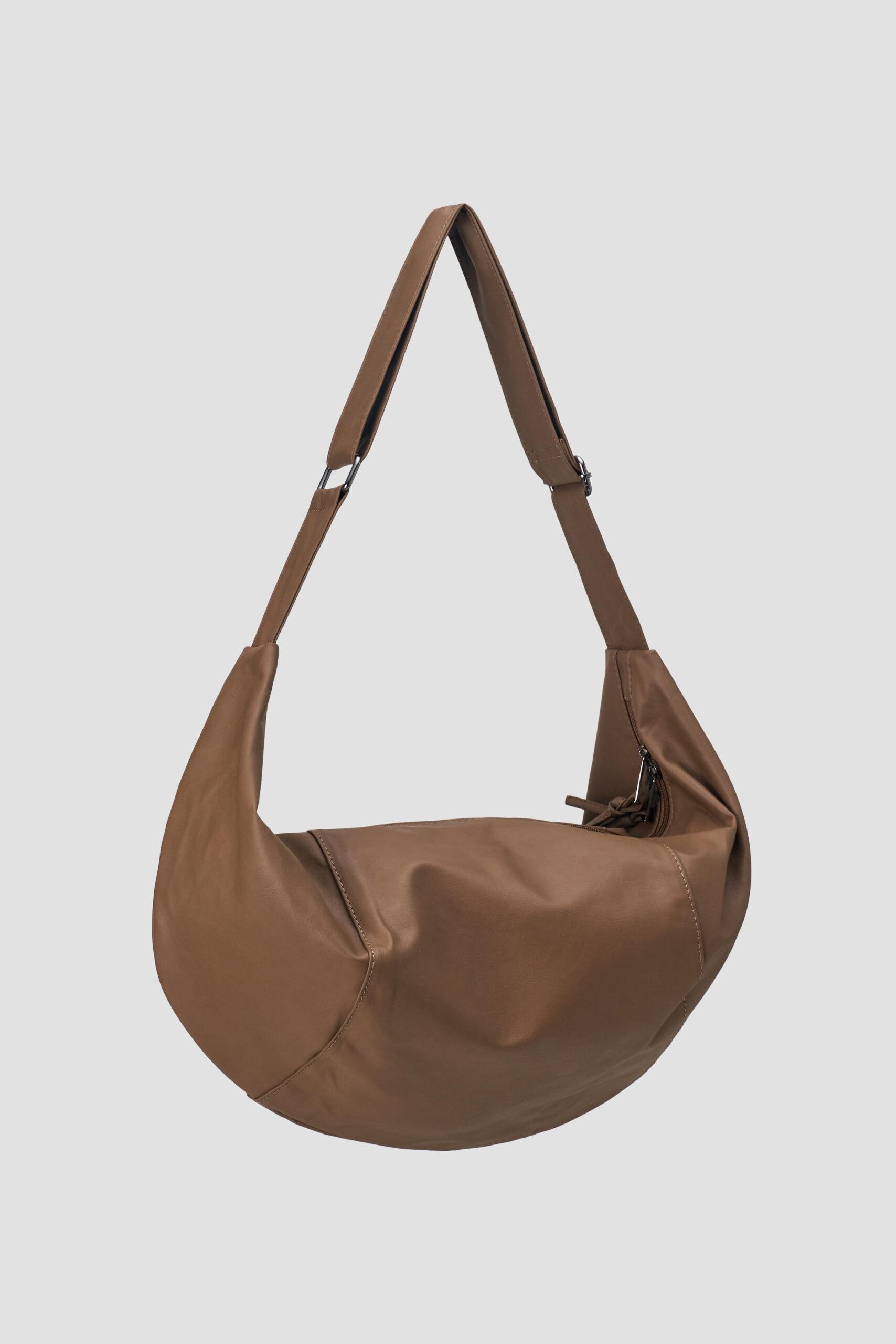 Croissant Leather Crossbody Bag 1