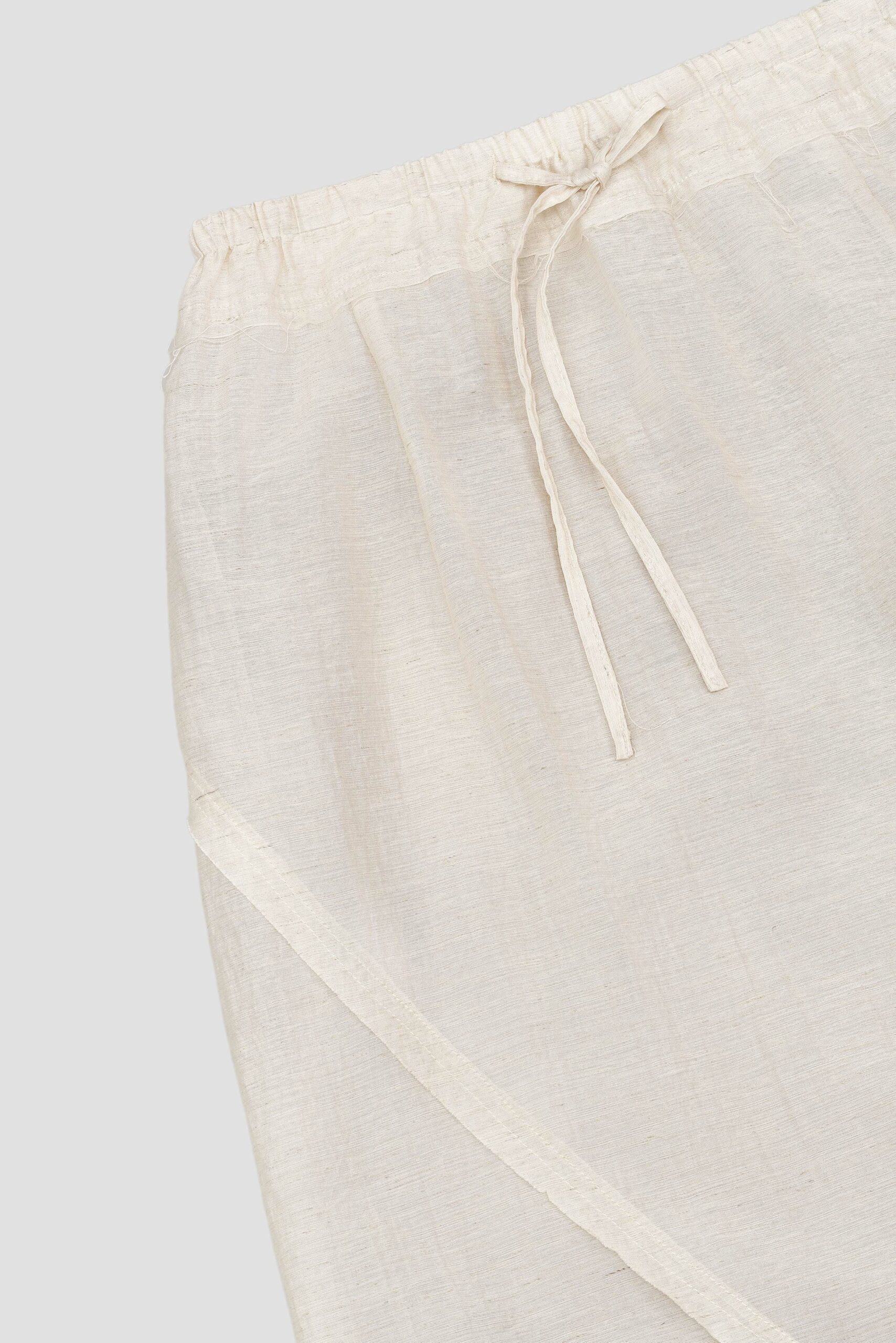 Raw Hemp Long Skirt 3