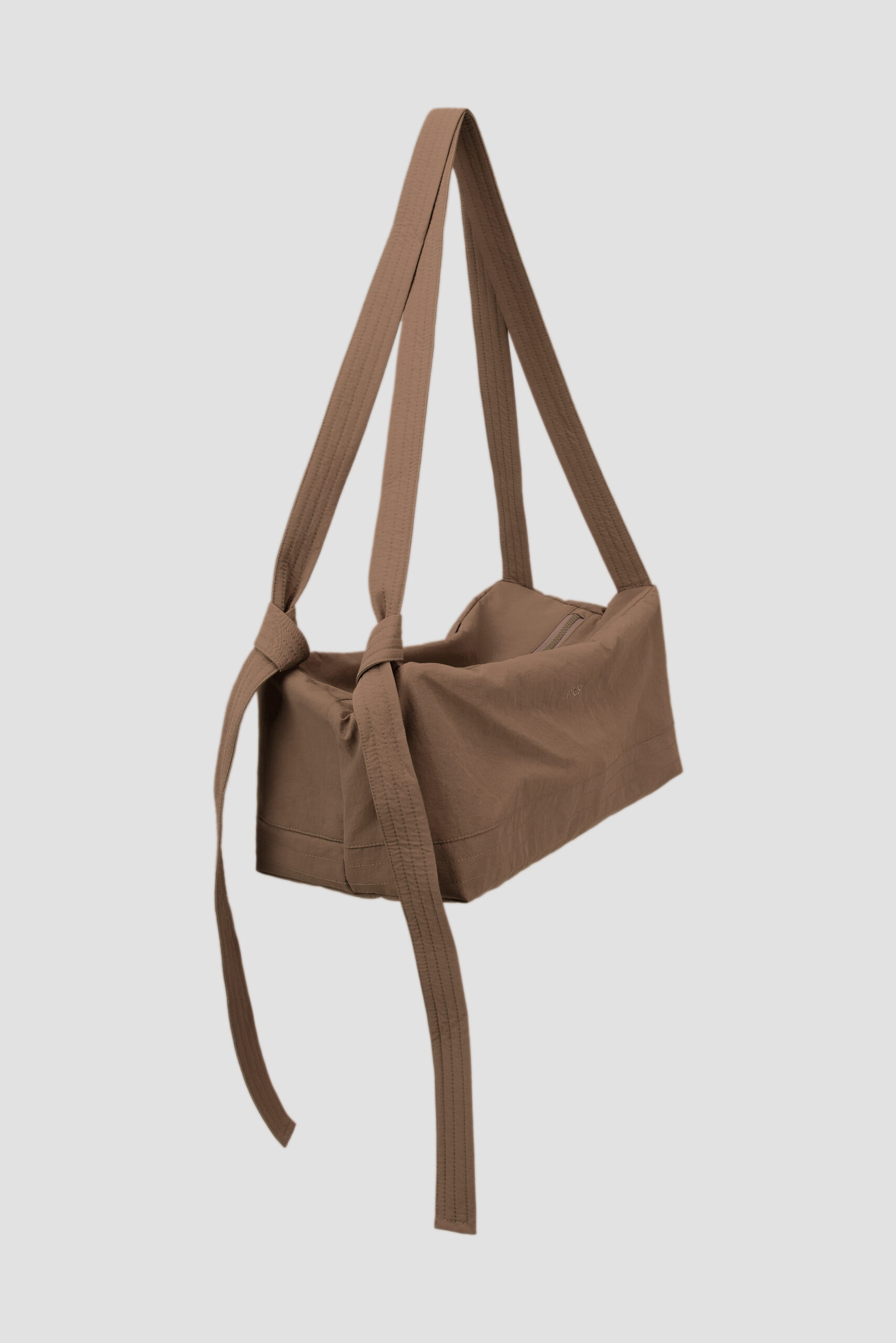 Small Loft Nylon Bag Brown 1