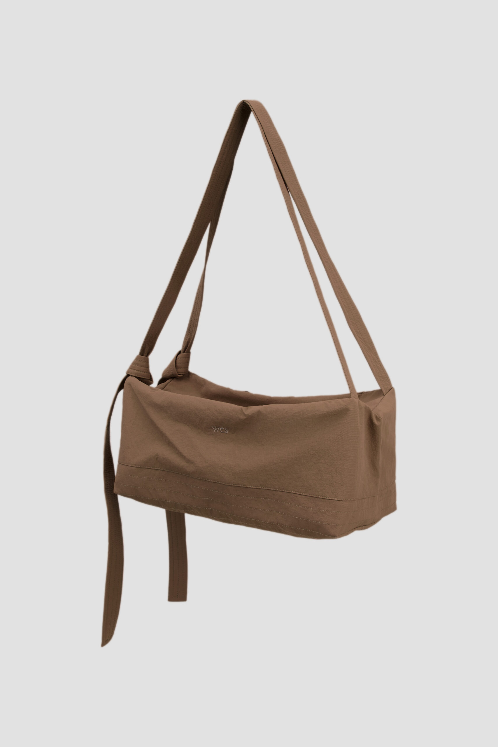 Small Loft Nylon Bag Brown 2