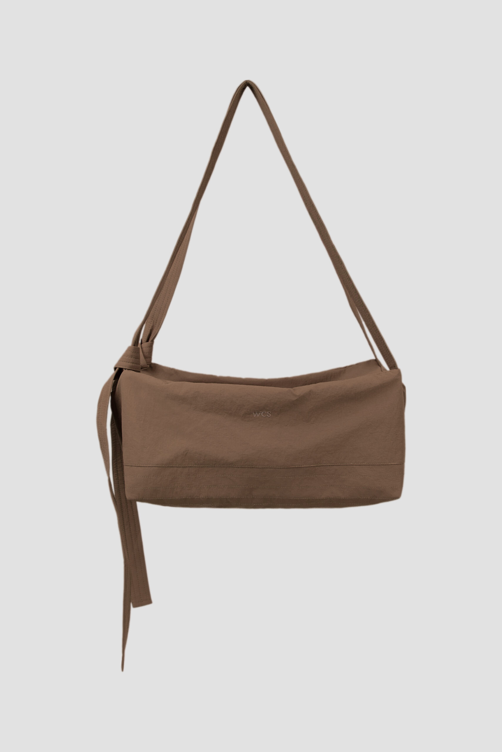 Small Loft Nylon Bag Brown