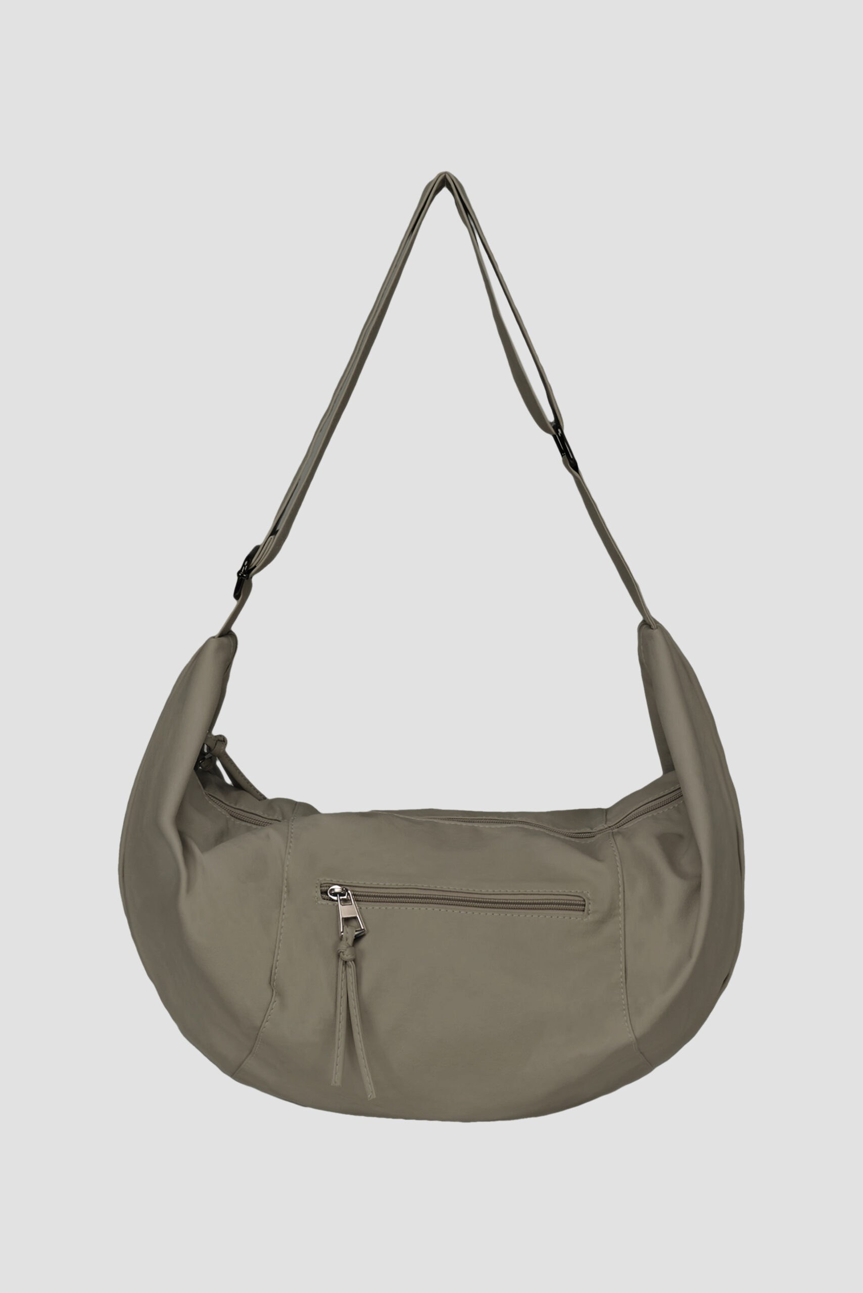 Croissant Leather Olive Grey_Back