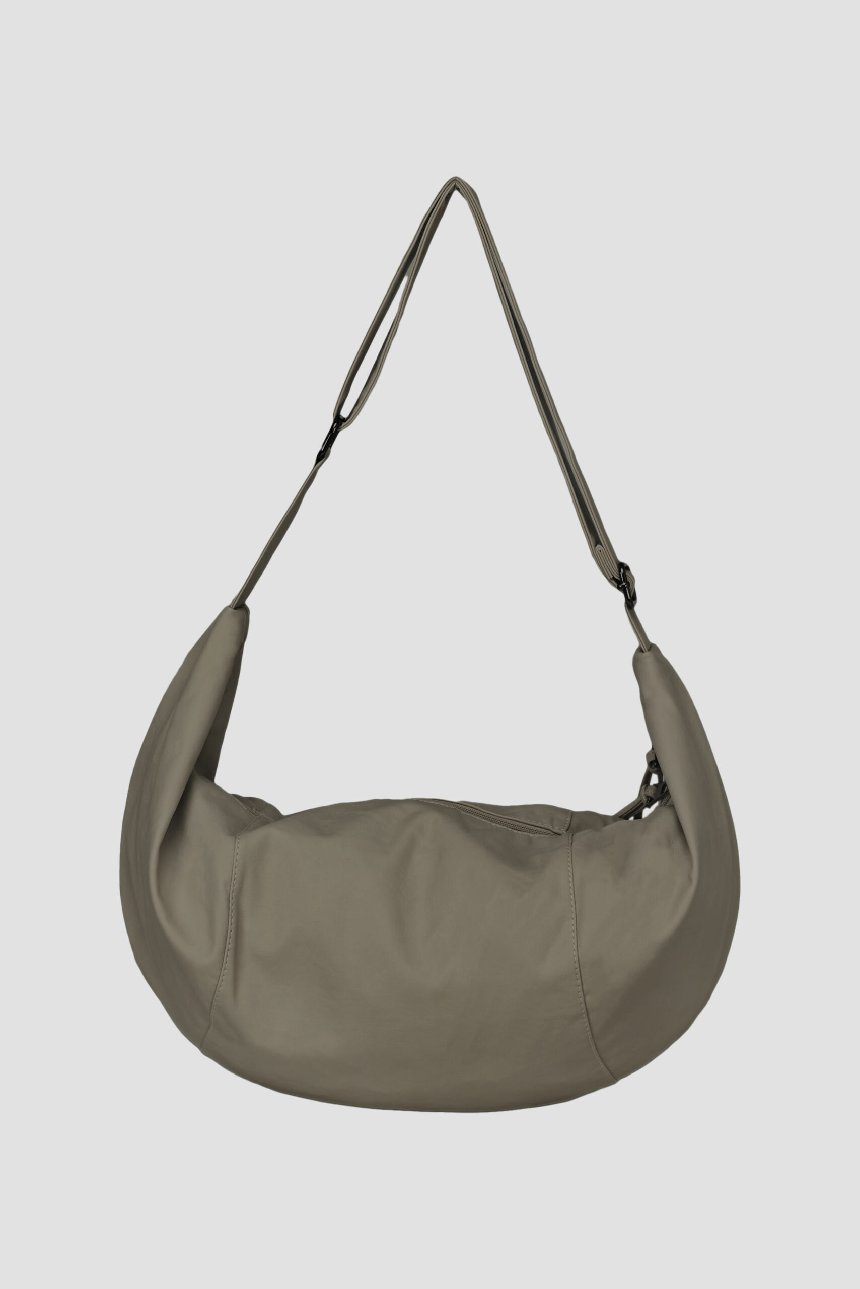Croissant Leather Olive Grey_Front