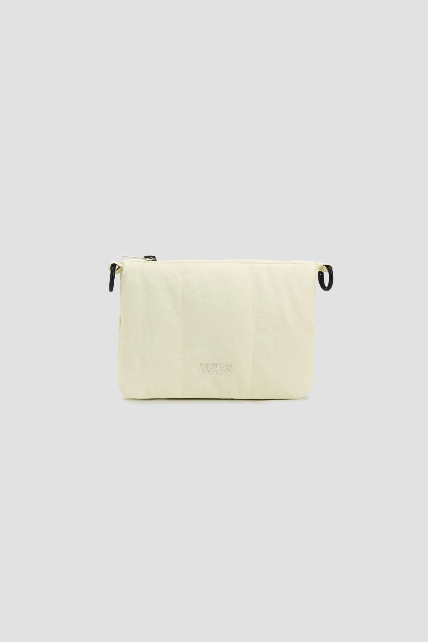 Mini Nylon Cushion Pouch (Light Yellow)