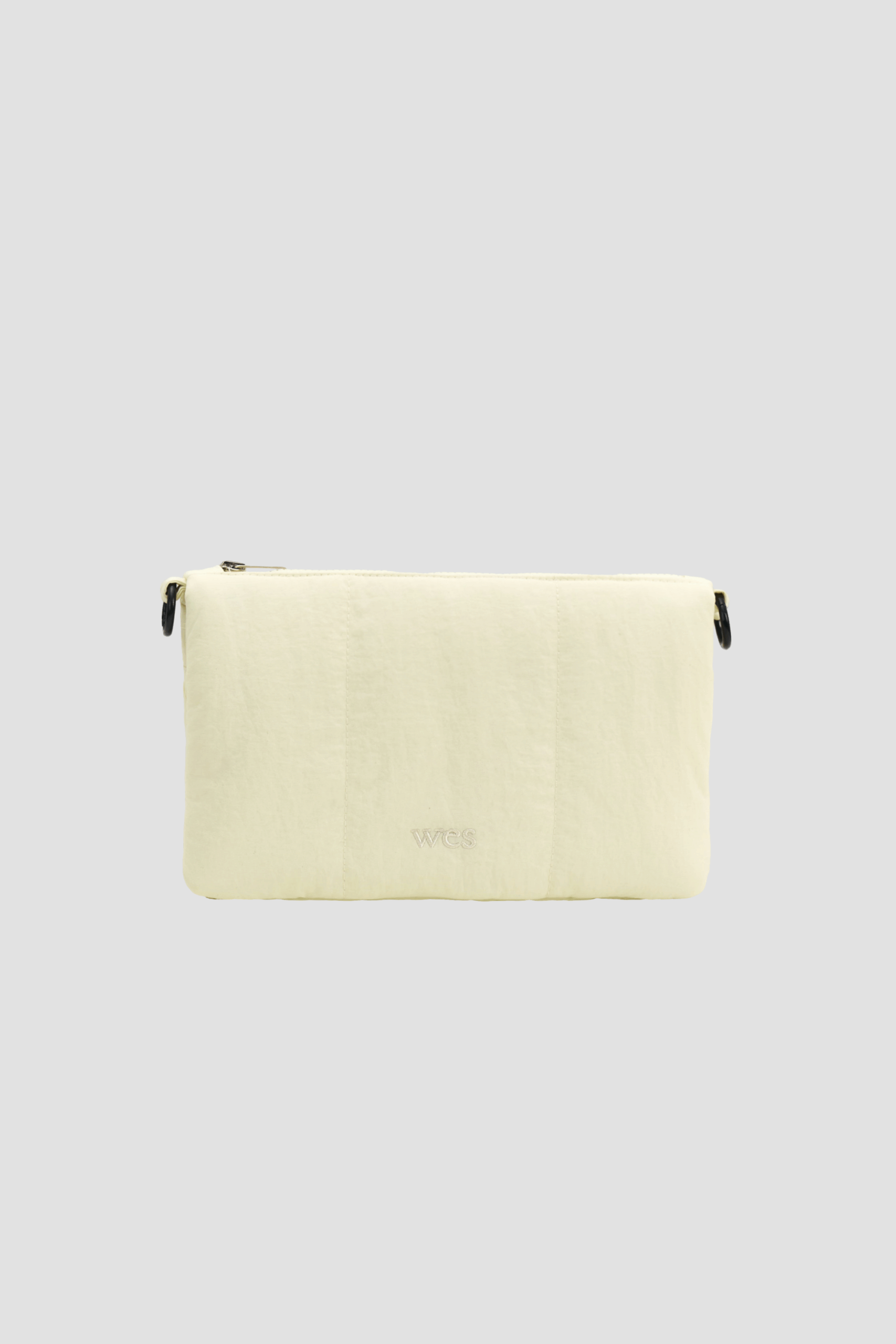 Small Nylon Cushion Pouch (Light Yellow)