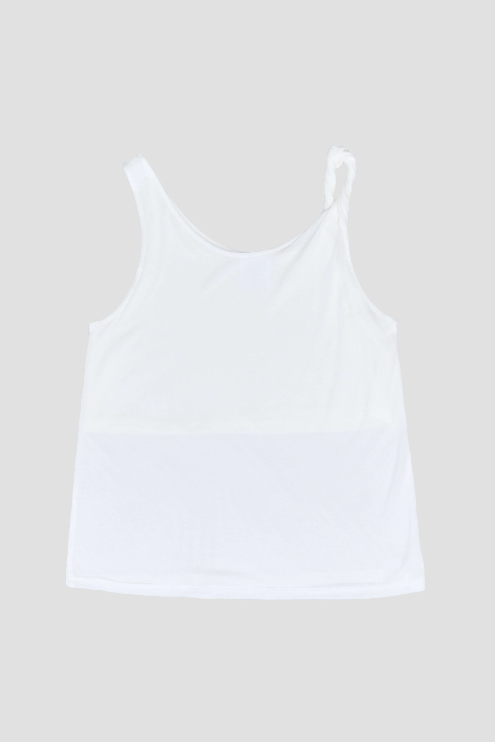 Lyocell Twisted Shoulder (White)