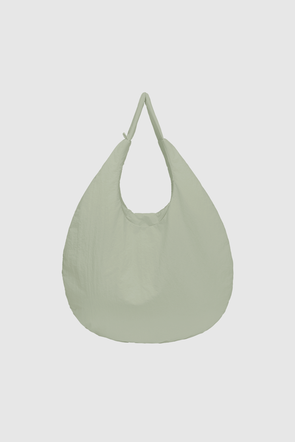 Egg Nylon Tote large-Sage back