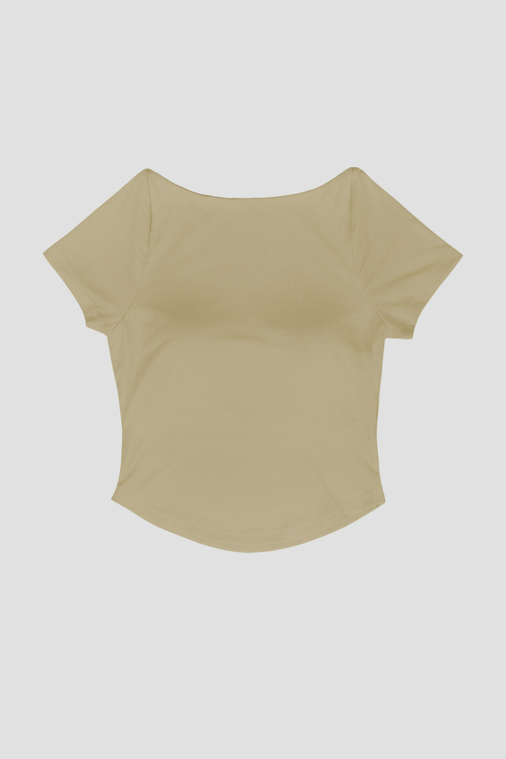 WES X SO_Two Piece Tank Bra Top (Khaki) - Front