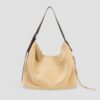 Large Soft Snow Leather Bag (Dune) 1