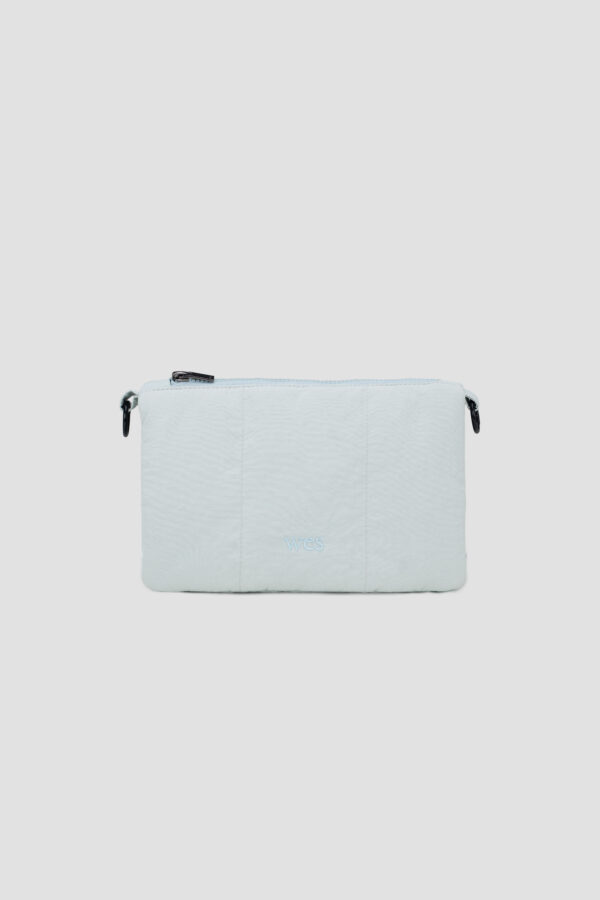 Small Nylon Cushion Pouch (Ice Blue)