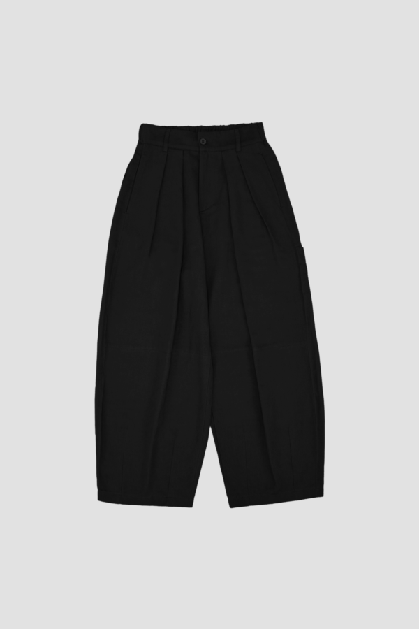 Gender Neutral Cocoon Trousers (Poly / Black)