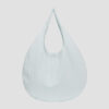 Large Egg Nylon Tote (Ice Blue) Back