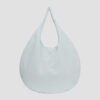 Large Egg Nylon Tote (Ice Blue) Front