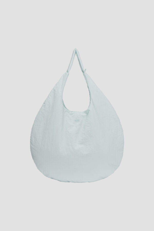 Large Egg Nylon Tote (Ice Blue)